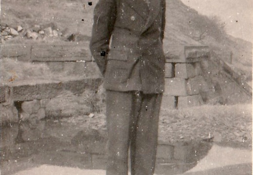 Eric Smales by a conduit residuum pond