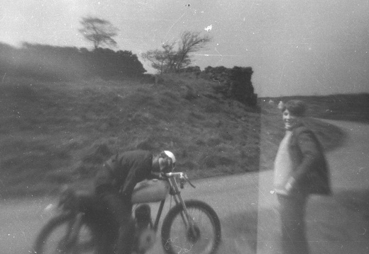 Motorcycle on Nab Water Lane